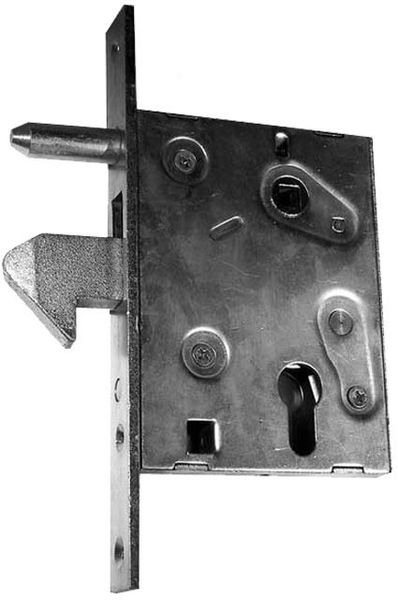 Hákový zámok s bolcom na posuvnú bránu, rozteč 72mm ZMH331