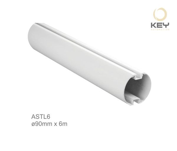 KEY ASTL6 rameno hliníkové biele L-6m, ø90mm pre závoru ALT624