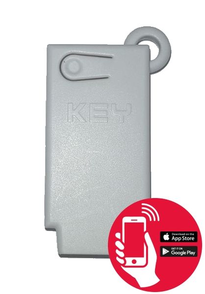 KEY KUBE Bluetooth rozhranie pre ovládanie brány prostredníctvom aplikácie KUBE PRO (iOS, Android)