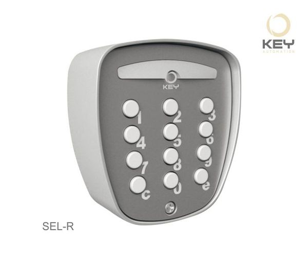 KEY SEL-R tlačítkový bezdrátový sdpínač s plávajúcim kódom