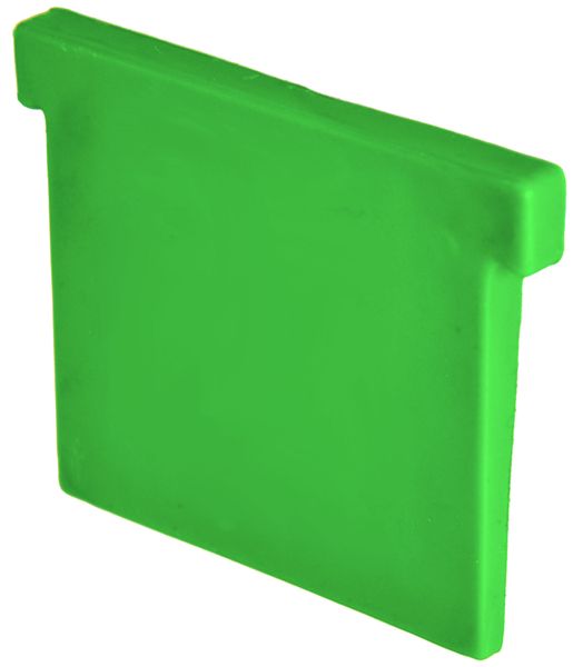 klin plastový - zelený (sklo 20.76mm) ku AL. kotviacemu profilu EAL-L121
