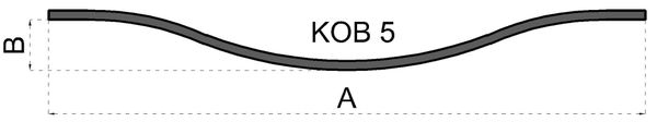 Oblúk typu KOB 5