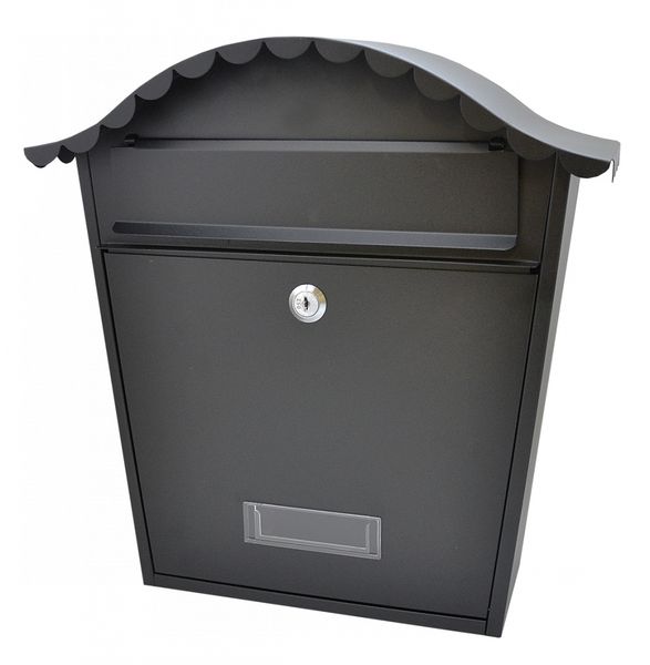 Poštová schránka 360x370x132mm, 570/F čierna