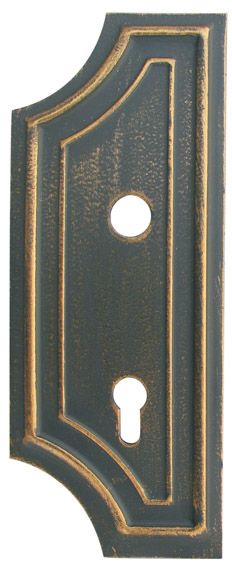 Štítok bránový zdobený D1/35L